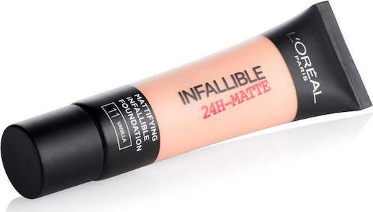 L'Oreal Paris Infaillible 24H Matte Cover Liquid Make Up 11 Vanilla 35ml