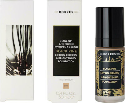 Korres Black Pine Lifting, Firming & Brightening Machiaj lichid BPF00 30ml