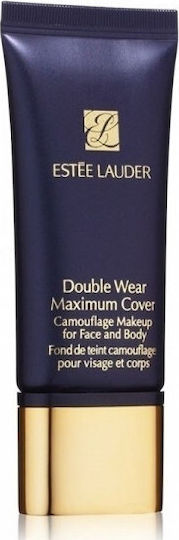 Estee Lauder Double Wear Maximum Cover Camouflage Liquid Foundation SPF15 1C1 Cool Bone 30ml