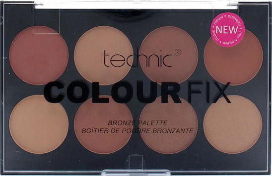 Technic Colour Fix Bronze Palette Bronzing Powder 28gr