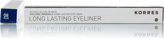 Korres Volcanic Minerals Long Lasting Soft Eye Pencil 08 Blue