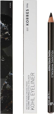 Korres Volcanic Mineral Kohl Eyeliner Eye Pencil 02 Brown