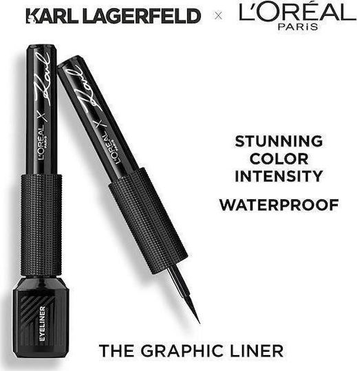 L'Oreal Paris X Karl Lagerfeld Grafik Flüssiger Augenkonturenstift 6ml
