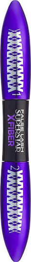 L'Oreal Paris False Lash Xfiber Mascara für Band & Länge Extreme Black 13ml