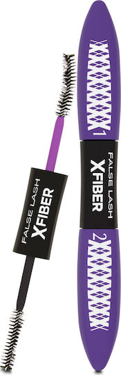 L'Oreal Paris False Lash Xfiber Mascara für Band & Länge Extreme Black 13ml