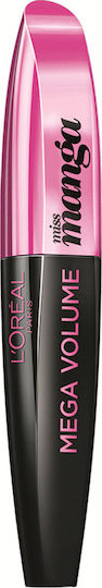 L'Oreal Paris Mega Volume Miss Manga Mascara Black 8.5ml