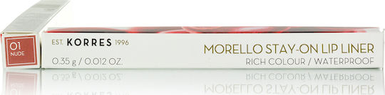 Korres Morello Stay On Lip Liner Lip Pencil