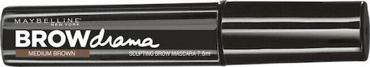 Maybelline Drama Спирала за мигли за вежди Средно кафяво