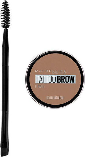 Maybelline Tattoo Brow Wasserdichte Pomade für Augenbrauen 00 Light Blond