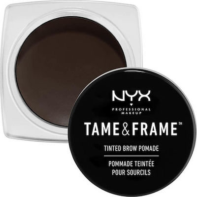 Nyx Professional Makeup Tame & Frame Αδιάβροχο Pomade για Φρύδια 05 Black