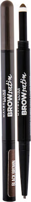 Maybelline Satin Eyebrow Pencil 05 Black Brown Duo