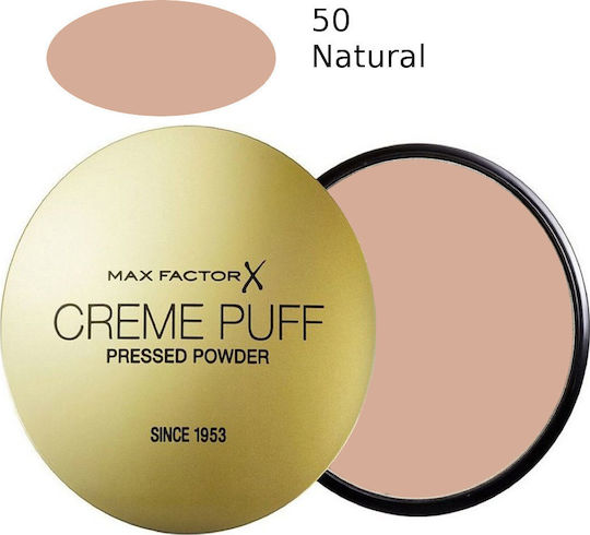Max Factor Creme Puff Powder Compact Powder 50 Natural 14gr