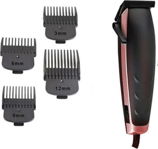 Kemei Professionelles Haarschneider Satz Stromversorgung Mit Kabel Schwarz KM-4702