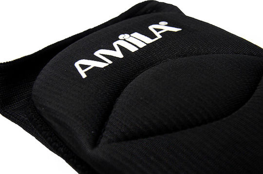AMILA 83073 Adults Volleyball Knee Pads Black Small