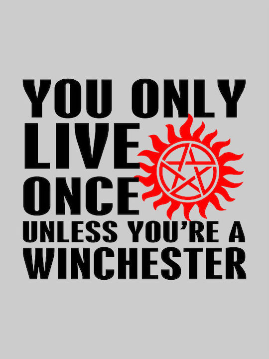 Tricou Yolo Winchester - ALB