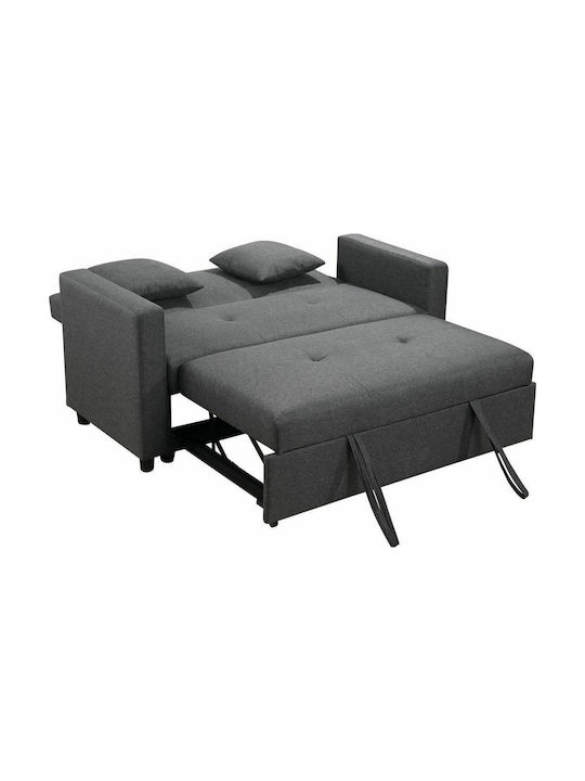 Imola Canapea Cu Două Locuri Pat Gri Închis 154x100x93εκ. E9921,21