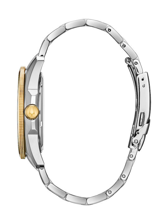 Bulova Marine Star Ρολόι Μπαταρίας με Μεταλλικό Μπρασελέ Bulova Marine Star Ρολόι Μπαταρίας με Μεταλλικό Μπρασελέ