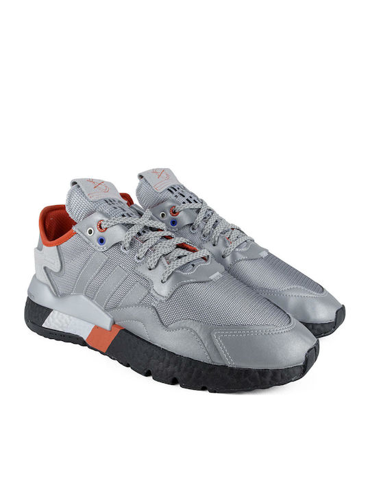 Nite Jogger Sneakers Silver Metallic / Core Black