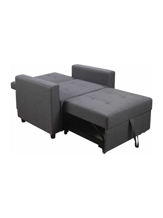 Imola Schlafsessel Dark Grey 100x102x92cm