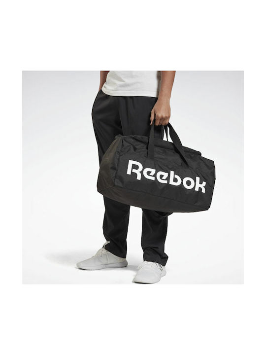Reebok Active Core Grip Medium Τσάντα Ώμου για Γυμναστήριο Μαύρη