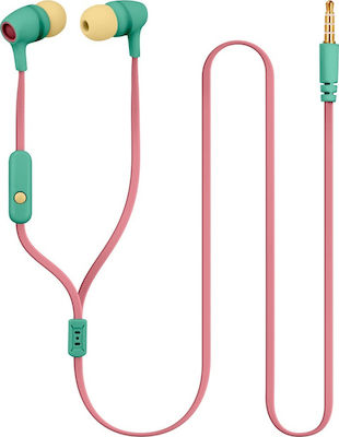 Forever JSE-200 In-ear Handsfree with 3.5mm Connector Pink