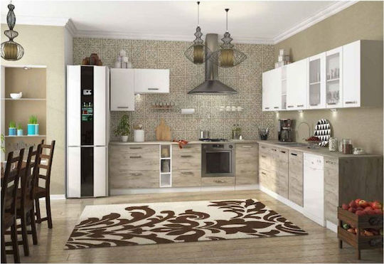 Charlotte Sink Cabinet Oaks 80x46.5x82pcs