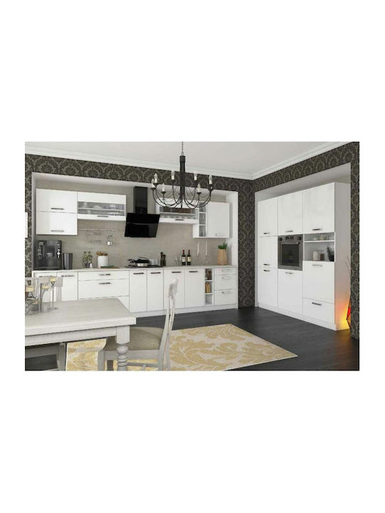 Charlotte Cabinet Wall White 80x30.5x71.8pcs