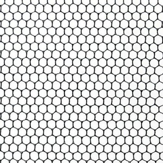 Σίτα Παραθύρου με Σκρατς Σταθερή Μαύρη 150x130cm