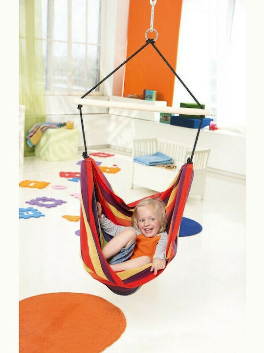 Amazonas Kid's Relax Αιώρα-Κάθισμα Υφασμάτινη Rainbow 155x120εκ.