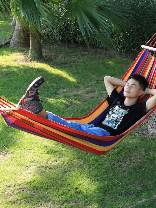 Campus Single Hammock Multicolour 200x80cm
