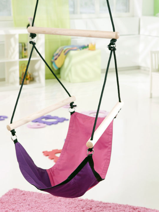 Amazonas Kid's Swinger Hängesessel Einzeln Stoff Pink 60x35cm