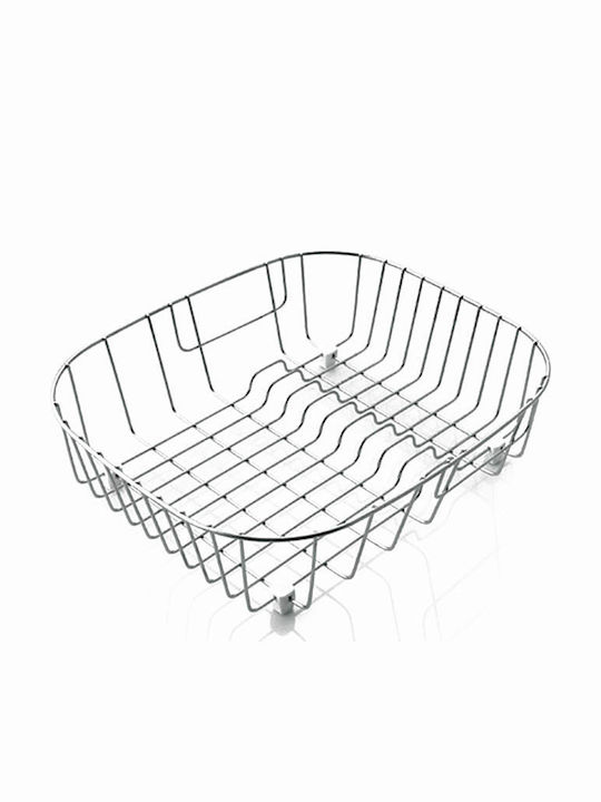 Pyramis Monoblock Στραγγιστήρι Γούρνας Inox Ασημί 38.5x32.5x9.5cm