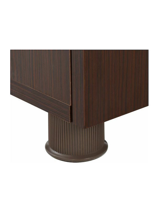 Ντουλάπι Γραφείου Ξύλινο Vance με Κλειδαριά Wenge 60x46x75cm