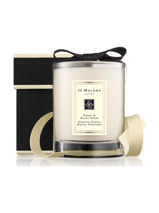 Jo Malone Scented Candle Jar with Scent Peony & Blush Suede White 60gr 1pcs