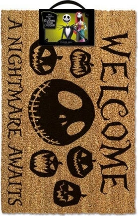 Pyramid International Πατάκι Εισόδου από Κοκοφοίνικα Nightmare Before Christmas - A Nightmare Awaits Μπεζ 40x60εκ. GP85256 Μπεζ