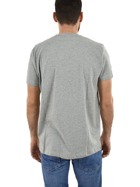 Pepe Jeans Morton Ανδρικό T-shirt Με Στάμπα Grey Marl