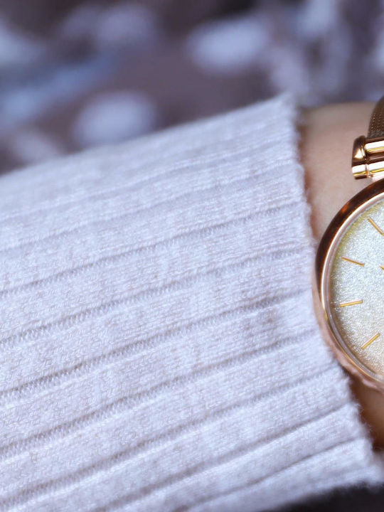 Lorus Damen Uhr mit Rose Gold Metallarmband