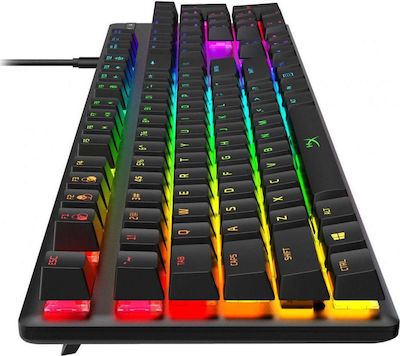 HyperX Alloy Origins Gaming Μηχανικό Πληκτρολόγιο με HyperX Aqua διακόπτες και RGB φωτισμό (Αγγλικό US)