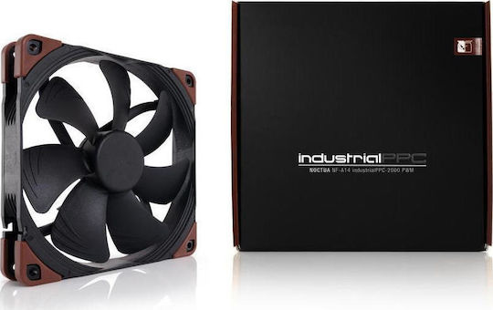 Noctua NF-A14 industrialPPC-2000 Case Fan 140mm (2000rpm / 107.42cfm) Χωρίς Led Φωτισμό και Σύνδεση 4-Pin PWM