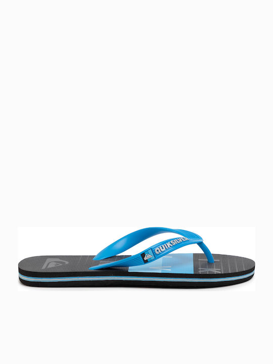 Quiksilver Molokai Wolrdblock Herren-Flip-Flops Blau