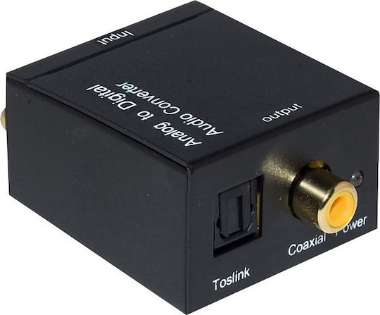 Muzik Converter RCA female to Coaxial / Toslink female 1pcs (VD-275)