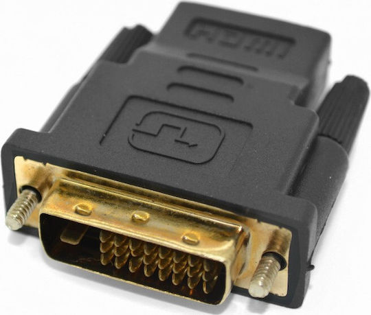Μετατροπέας DVI-D male σε HDMI female 1τμχ