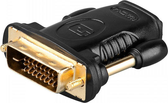 Μετατροπέας DVI-D male σε HDMI female 1τμχ