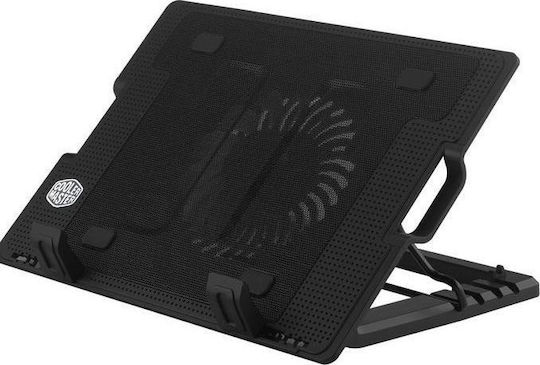 Havit M25 Cooling Pad για Laptop έως 17.3" με 1 Ανεμιστήρα Γκρι