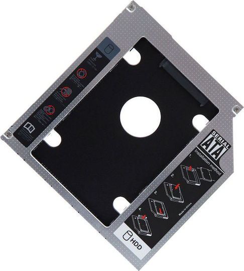 Ewent Caddy Sata HDD 12.7m Second Hard Drive Case 12.7m