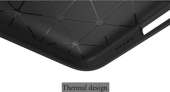 Hurtel Back Cover Σιλικόνης Μαύρο (Redmi 5 Plus)