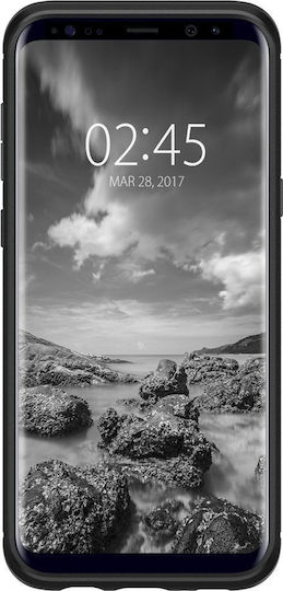 Spigen Rugged Armor Umschlag Rückseite Silikon Schwarz (Galaxy S8+)