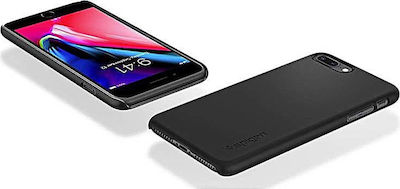Spigen Thin Fit Μαύρο (iPhone 8 Plus)