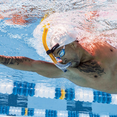 Finis Swimmers Snorkel Αναπνευστήρας Κίτρινος