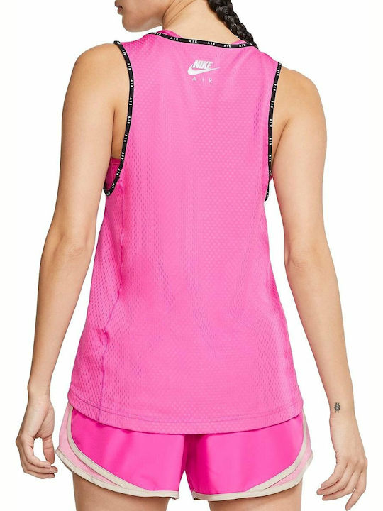 Nike Air Damen Sportlich Bluse Ärmellos Fuchsie